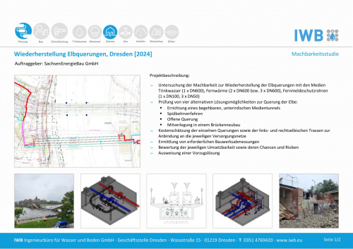 Wiederherstellung Elbquerungen, Dresden   SachsenEnergieBau [2024]